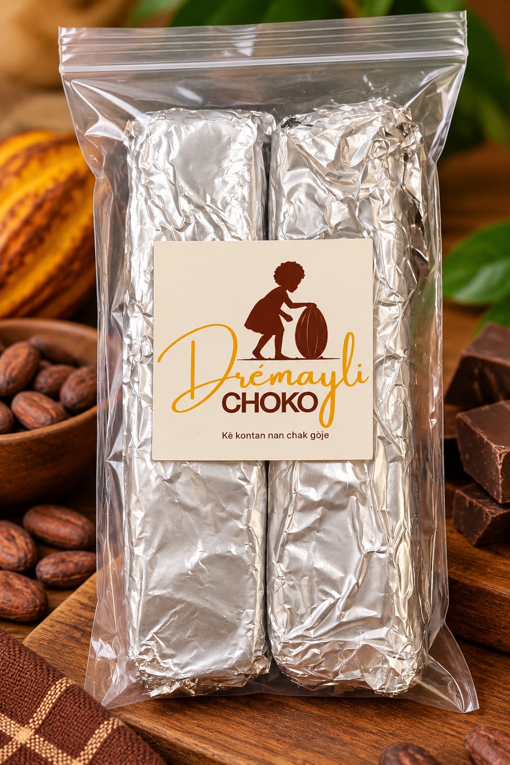 Haitian Chocolat Bar 2 Haitian Chocolat Bar - Image 2