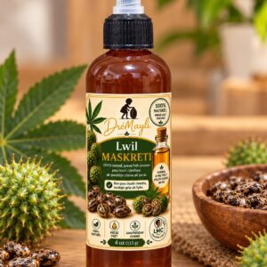 Lwil Maskreti (Haitian Castor Oil) - 4oz & 8oz