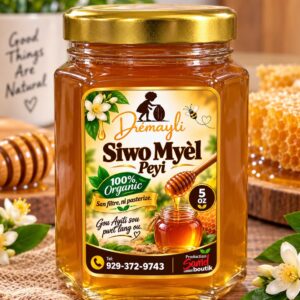Siwo Myèl Peyi (Haitian Local Honey) - 5oz & 25oz