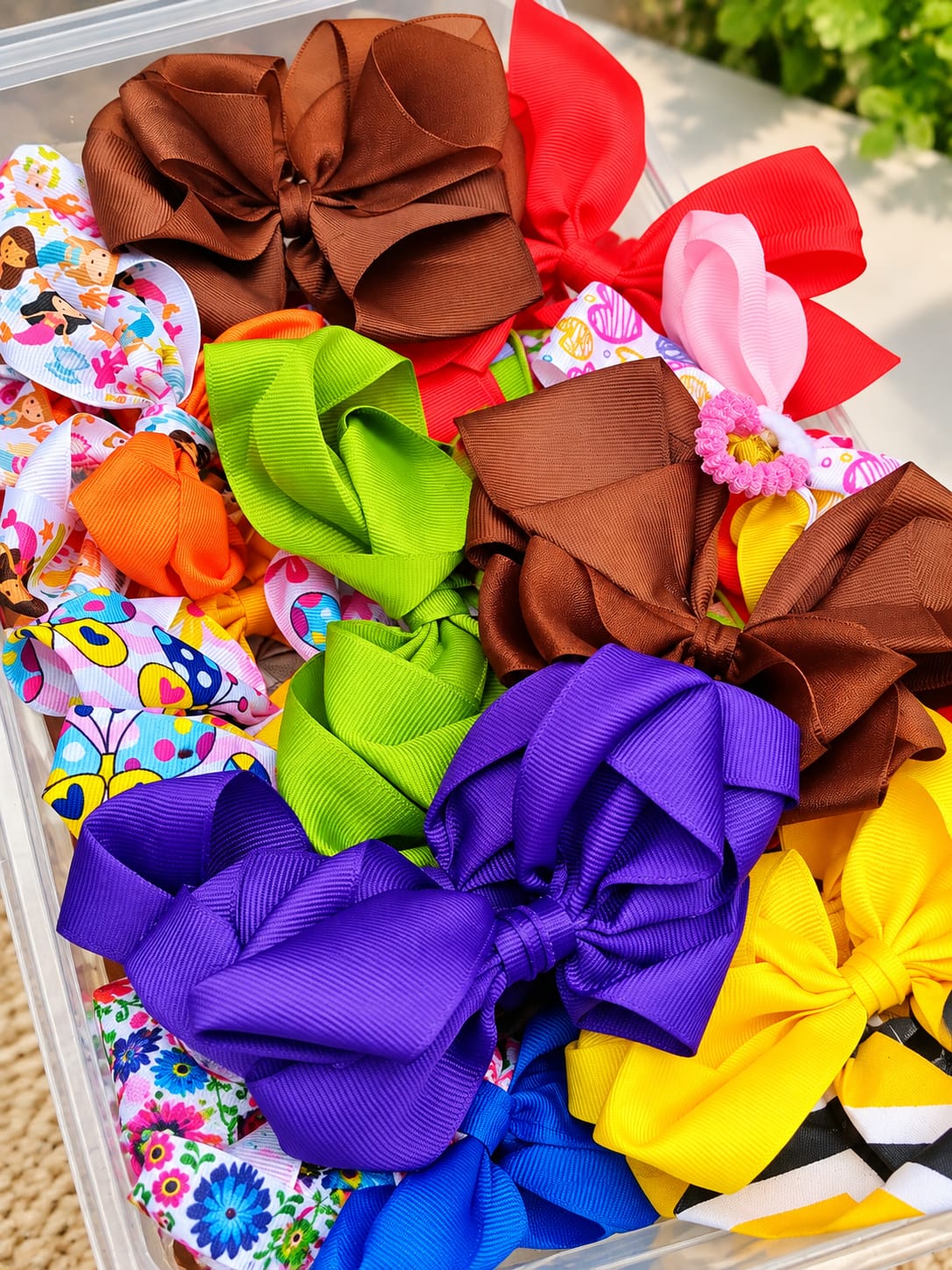 Hair knots - Pack of 13 Pairs (Random Colors) 2 Hair knots - Pack of 13 Pairs (Random Colors) - Image 2